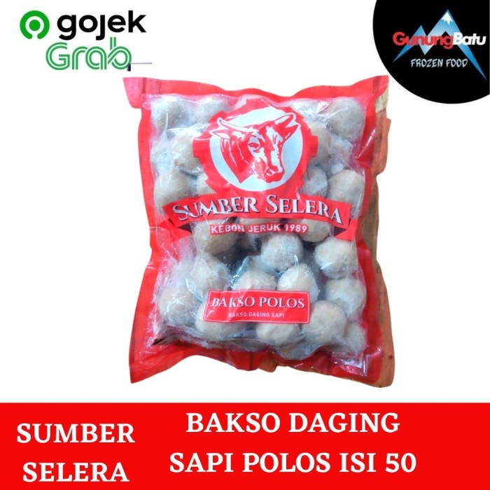 

Lezat- SUMBER SELERA BAKSO DAGING SAPI POLOS ISI 50