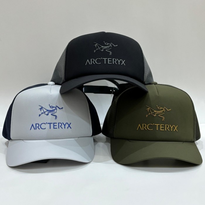 Topi Original Arcteryx Bird Word Trucker Curved Hat