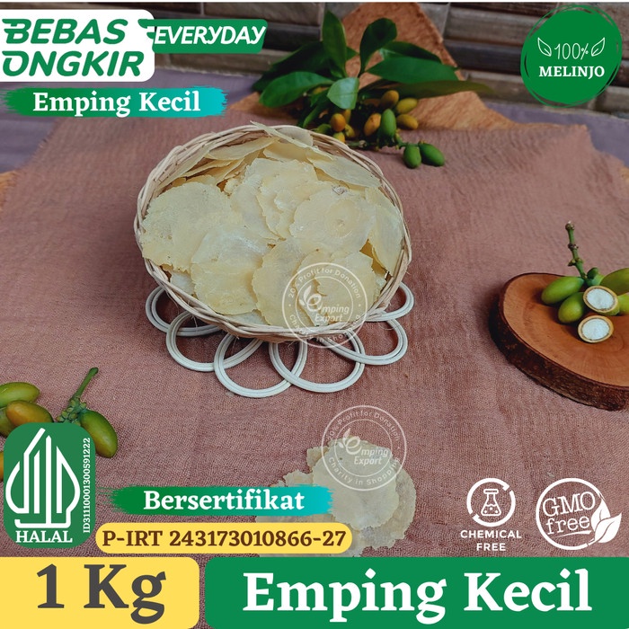 

Emping Melinjo Super Kualitas Ekspor 1 Kg / Buah Bumbu Sayur Masak