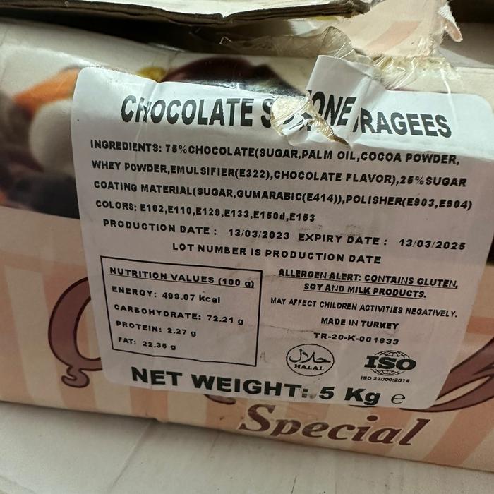 

COKLAT BATU TURKEY KEMASAAN TABUNG CHOCOLATE MANIS COKELAT