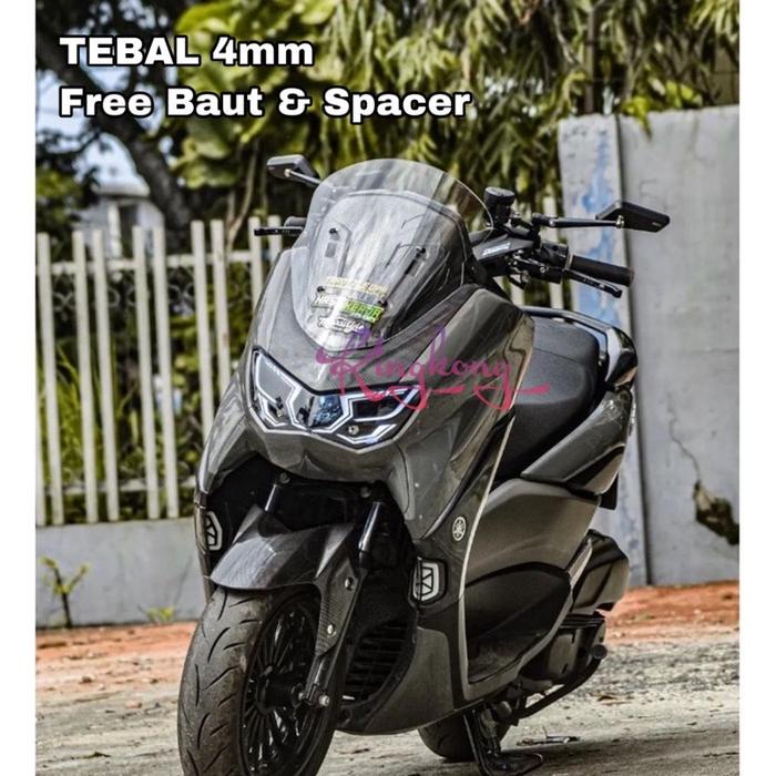 VISOR NMAX OLD MODEL THAILAND . WINDSHIELD NMAX NEW 2020-2023 TYPE THAILAND . VISOR NMAX MODEL