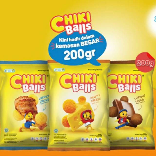 

Chiki Balls Jumbo 200 Gram