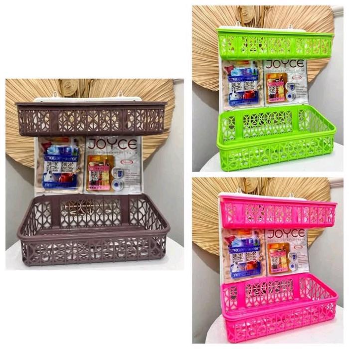 rak shampoo kamar mandi rak joyce serbaguna plastik