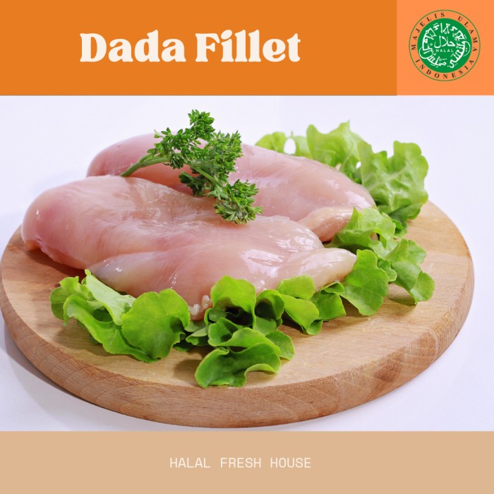 

Lezat- dada ayam boneless fresh @500 gram