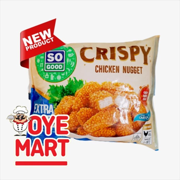 

Lezat- SO GOOD CRISPY CHICKEN NUGGET 400GR / NAGET AYAM KRISPI