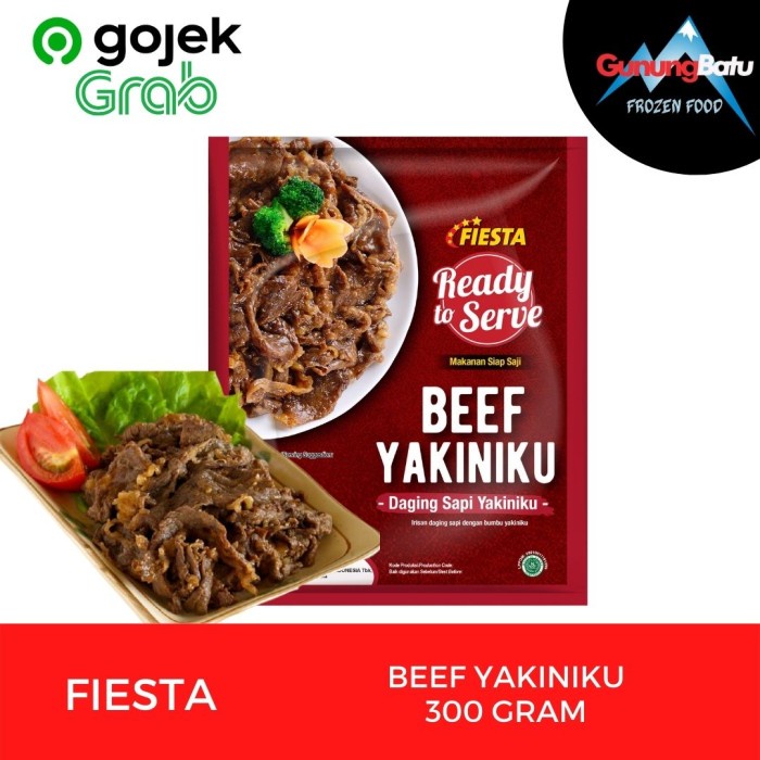 

Lezat- FIESTA RTS BEEF YAKINIKU 300 GRAM