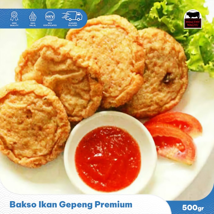 

Lezat- BASO GORENG GEPENG / FRIED FISH BALL 500GR