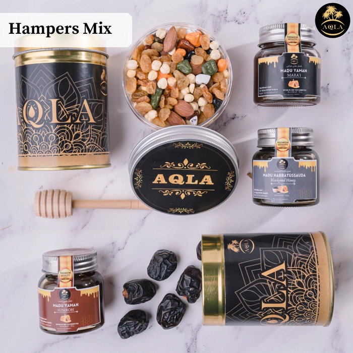 

Lezat- Hampers Sehat Madu Yaman Kurma Ajwa Cemilan Sehat parsel Ramadhan