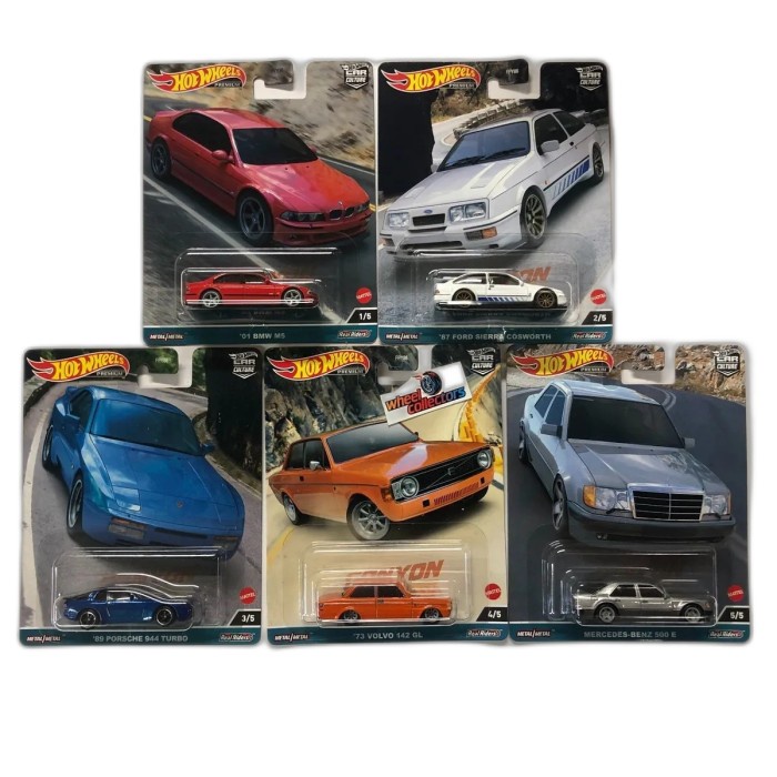 HOTWHEELS PREMIUM CANYON WARRIORS SET