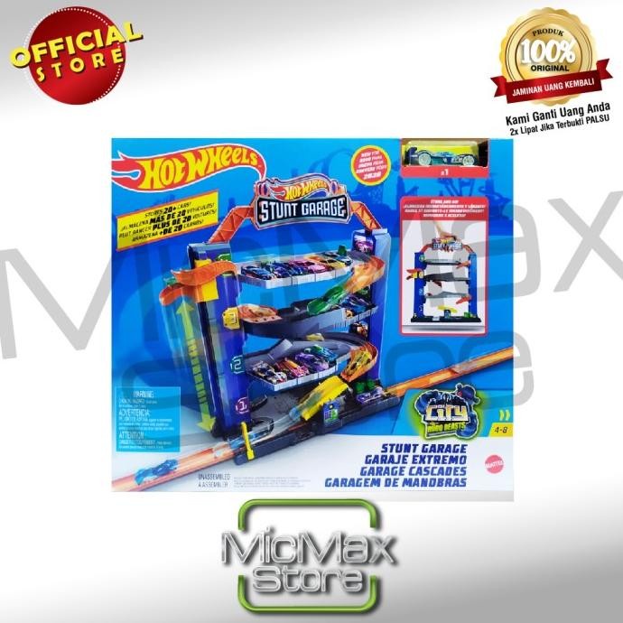 HOTWHEELS HOT WHEELS CITY ROBO BEASTS STUNT GARAGE