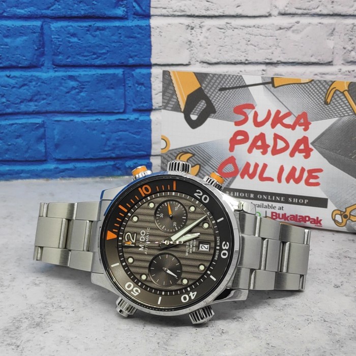 Jam tangan bekas Mido Multifort Diver Chrono black *