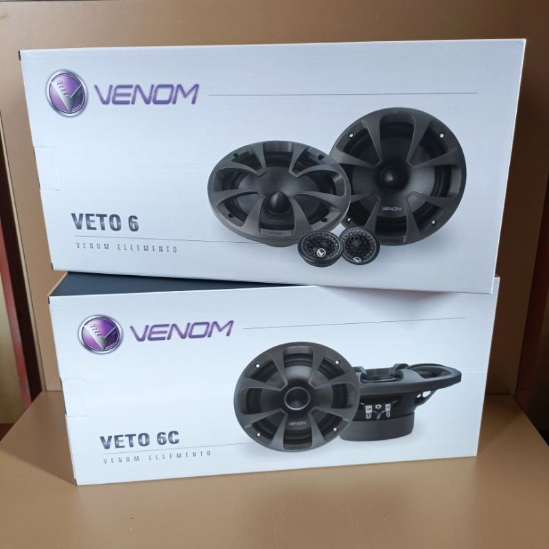 Paket Venom Speaker Veto 6 Dan 6C Paket Audio Venom Speaker Mobil