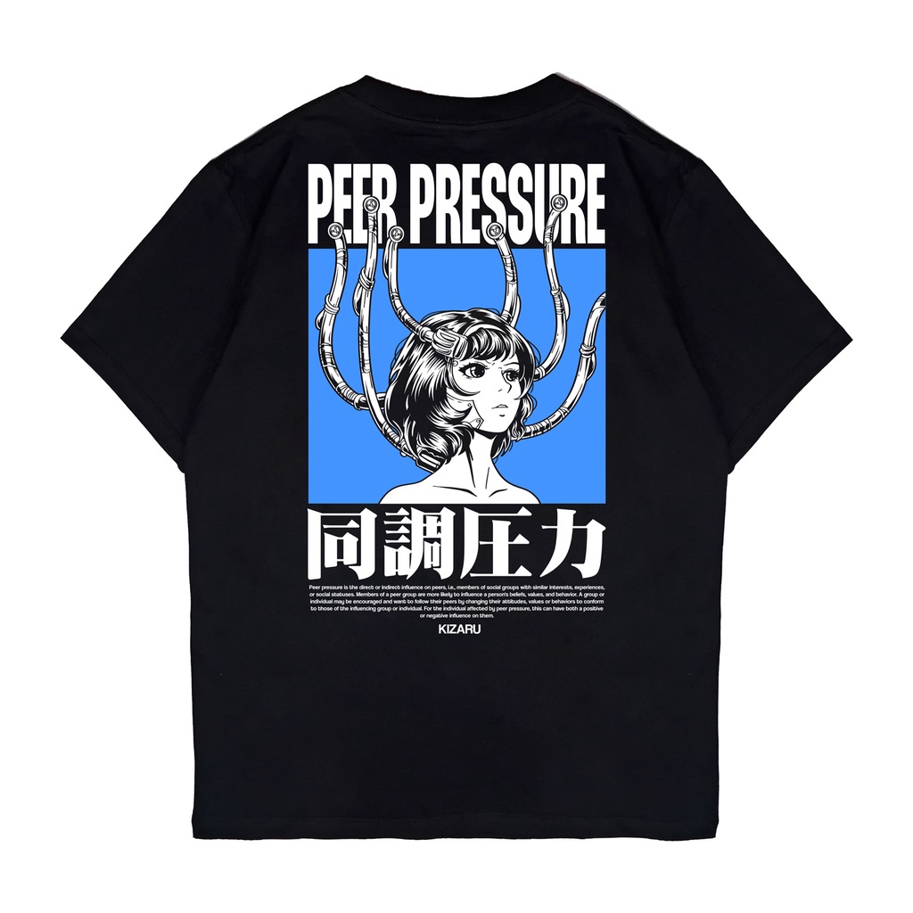 【Ori】KIZARU T-Shirt | Kaos Anime | Kakegurui | Itsuki Sumeragi PEER PRESSURE