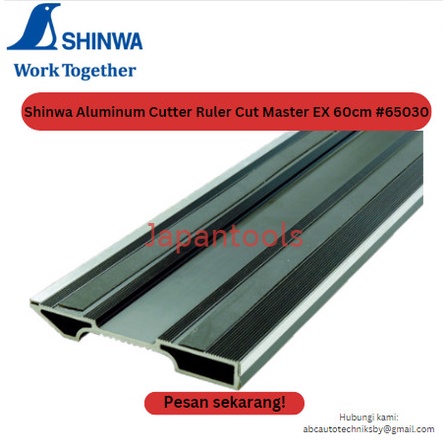 

TERLARIS Shinwa Aluminum Cutter Ruler Cut Master EX 60cm #65030