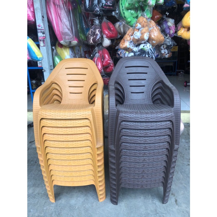 KURSI PLASTIK OLYMPLAST ROTAN OL 509