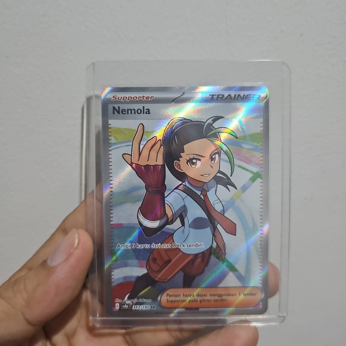 Nemola Trainer Sr Harta Berkilau Pikachu Tcg