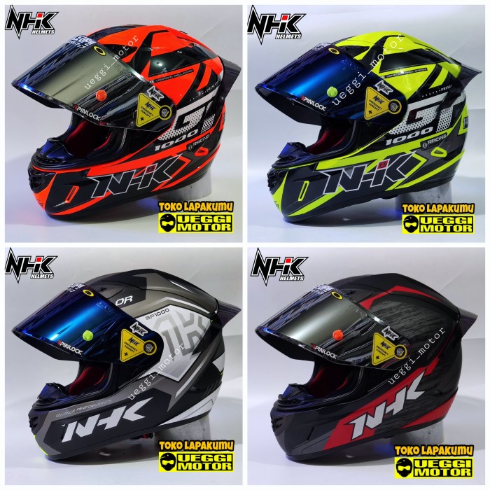 Terbaru Helm Nhk Gp1000 Paket Ganteng