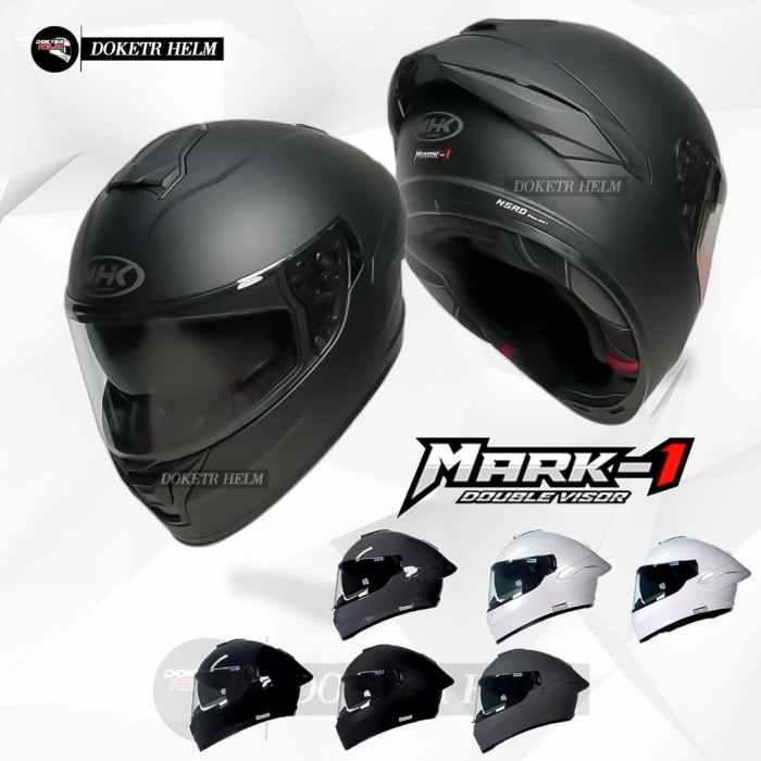 Nhk Mark 1 Solid Double Visor