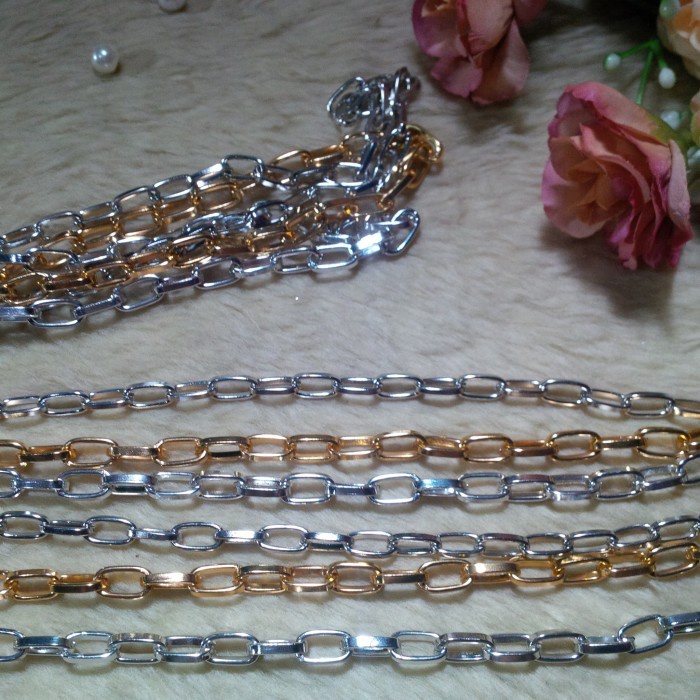 

(GoodSeller) Rantai Nikel Bahan Gelang/Gantungan Kunci