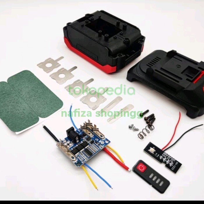 Casing Case Baterai Cordless JLD Nagawa Kamolee Nrt Pro 21Volt 21v