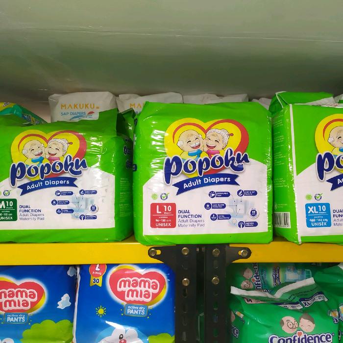 Popoku Popok Dewasa Perekat M L XL