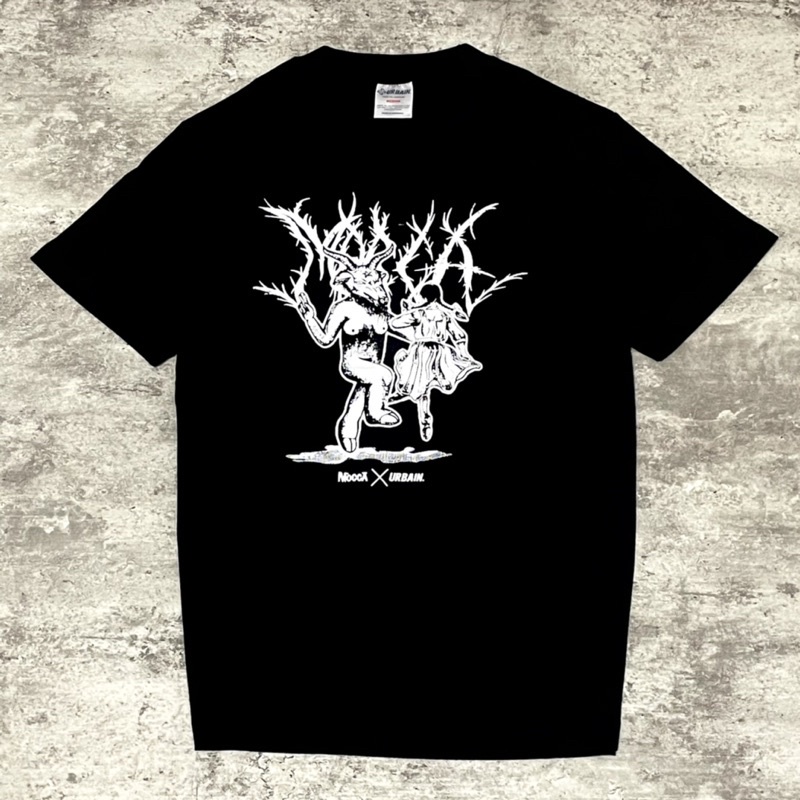 NOOV MUSIC Mocca X Urbain - Satan’s Diary Tshirt Unisex - Black