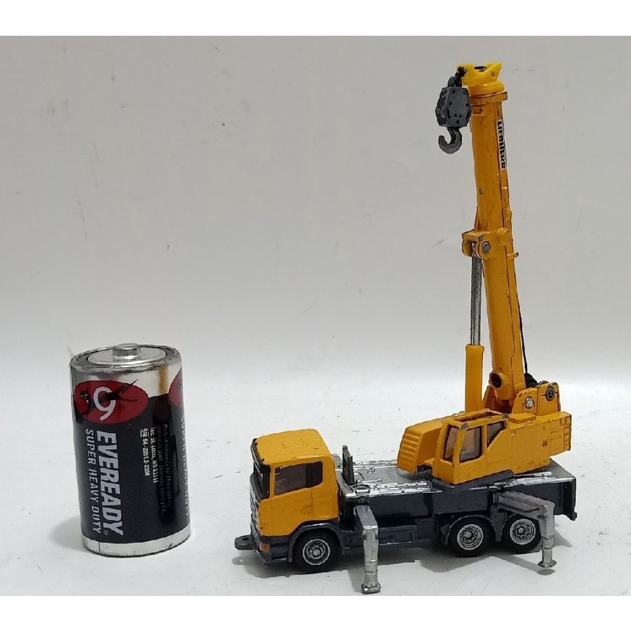 diecast siku telescopic crane truck construction vehicle