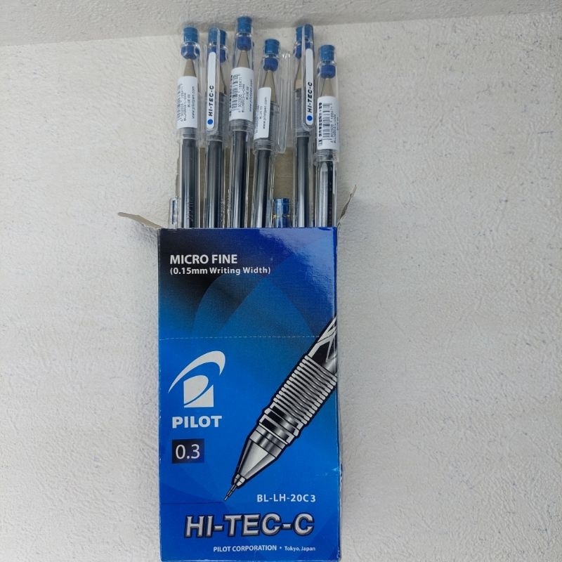 

Pulpen Hi-Tec-C Pilot 0.3/Satuan