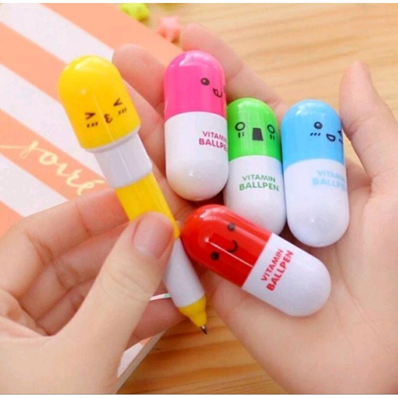 

20Pcs Pulpen Capsul Unik