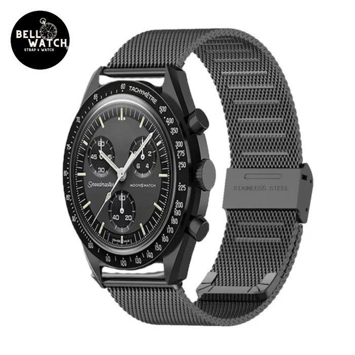 ORIGINAL.. STRAP OMEGA X SWATCH SAND BRACELETS BLACK