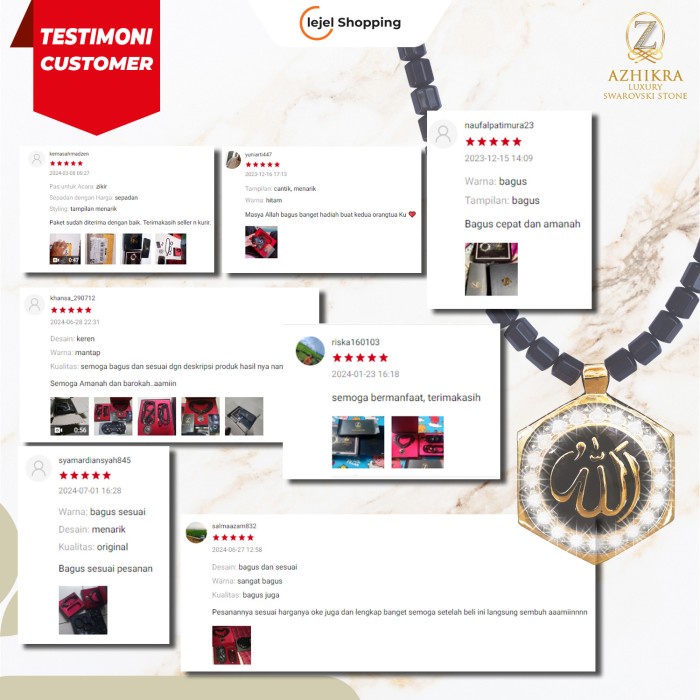 ORIGINAL.. NEW AZHIKRA CRYSTAL SWAROVSKI STONE - LEJEL HOME SHOPPING