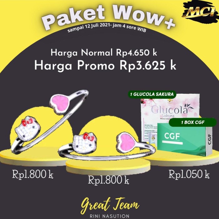MURAH.. PROMO PAKET WOW+ MCI KEREN MURAH PRODUK ORIGINAL MCI 100%