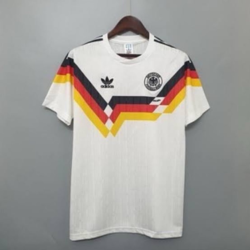 RETRO JERSEY RETRO JERMAN HOME 1990 GRADE ORI