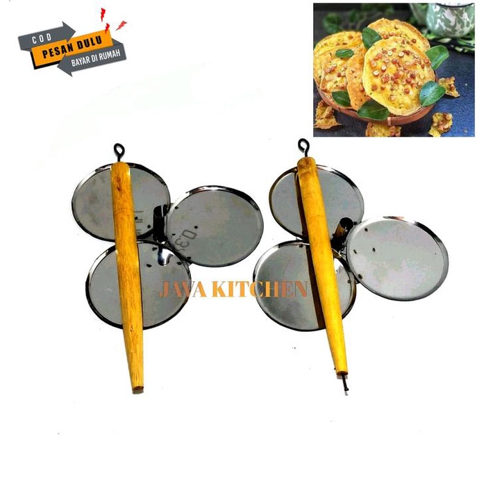 

Cetakan Peyek Kacang Anti Lengket Loyang Peyek Bulat Cetakan Peyek 3 In 1