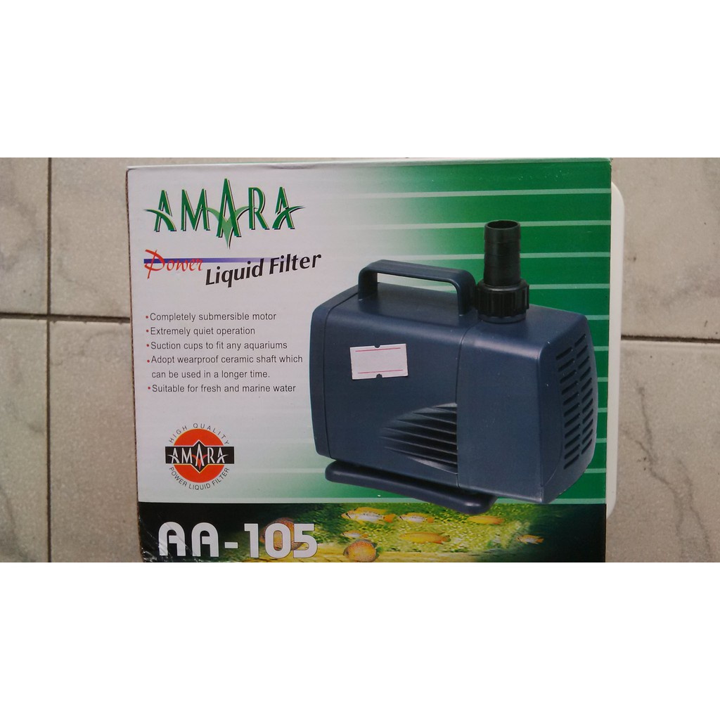 AMARA AA 105 Pompa Air Aquarium Kolam Original 3000 lh