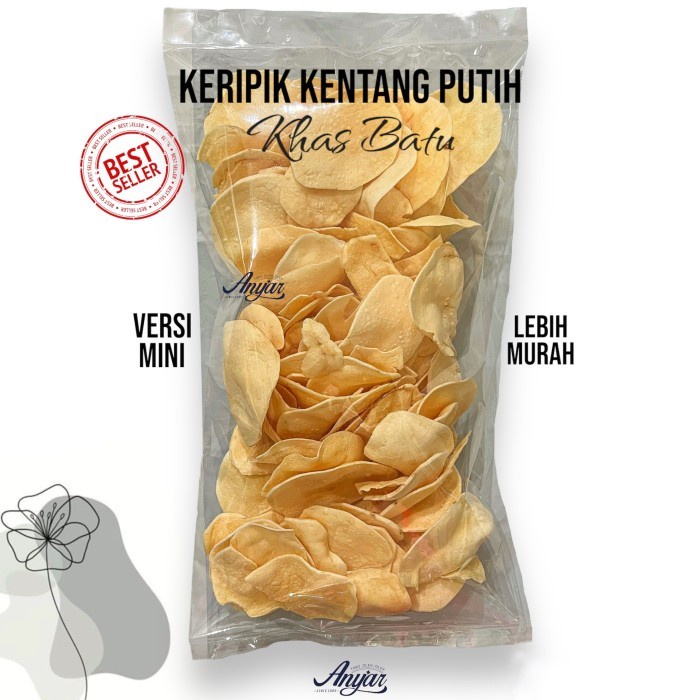 

(TopSeller) Keripik Kentang Putih Mini khas Batu
