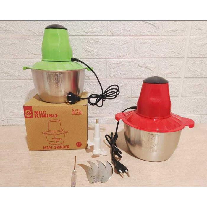 MKC KIMISO Chopper Stainless Blender Daging Serbaguna SQRS 188 & MKC 128