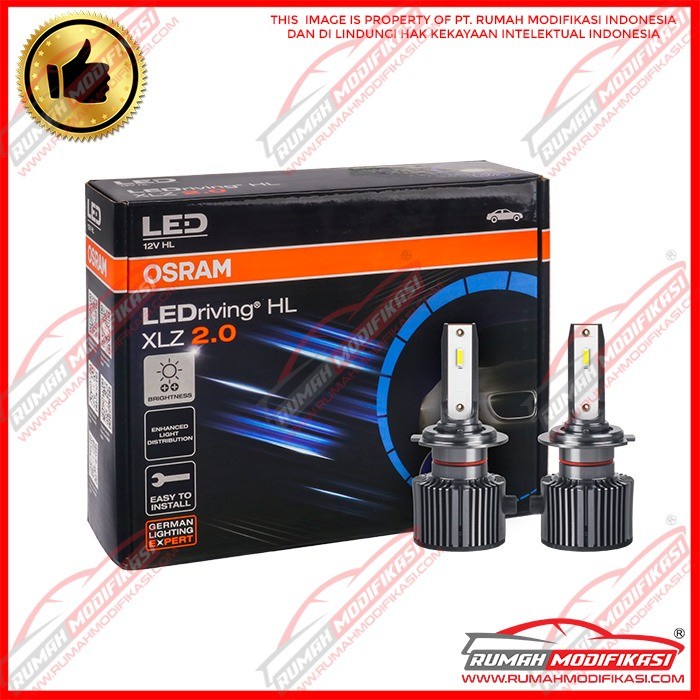 OSRAM - LED HEADLIGHT - H7 - 6000K PUTIH - 25 WATT