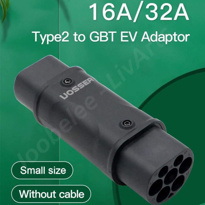 Adapter EV Charger Type 2 Adaptor Ioniq 5 SPKLU ke GBT Wuling Air EV