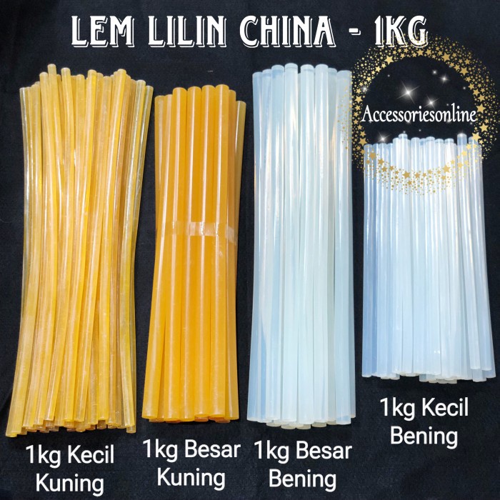 

lem lilin china/lem tembak - 1 kg