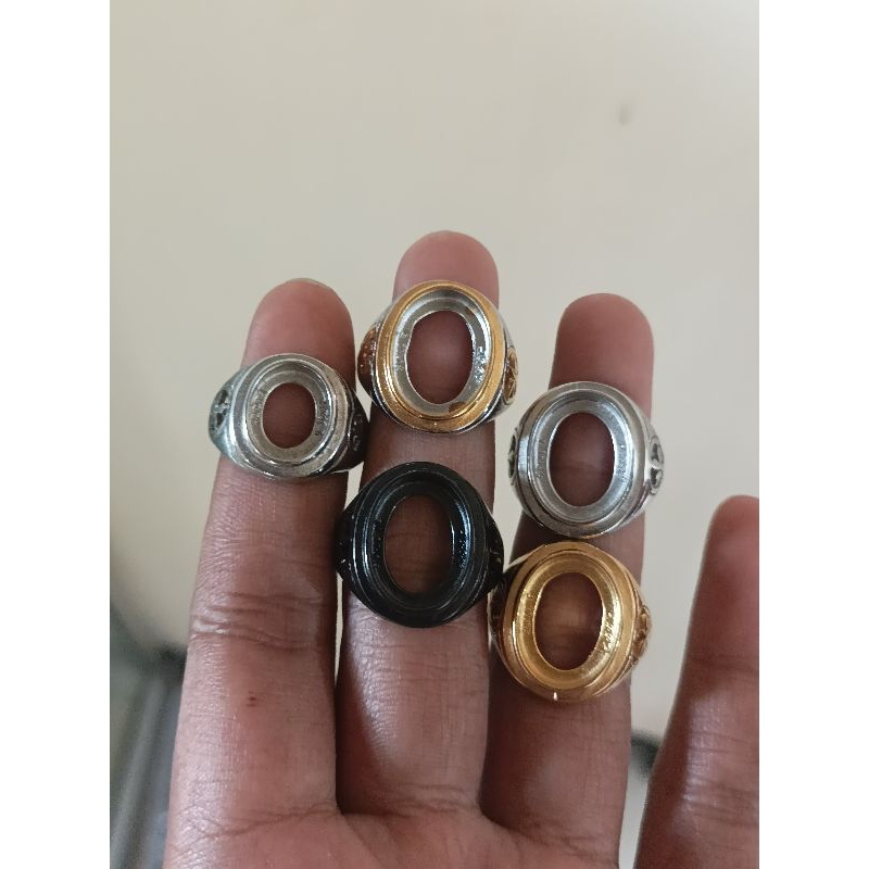 Ring Emban Cincin Titanium Super 10X12 12X16