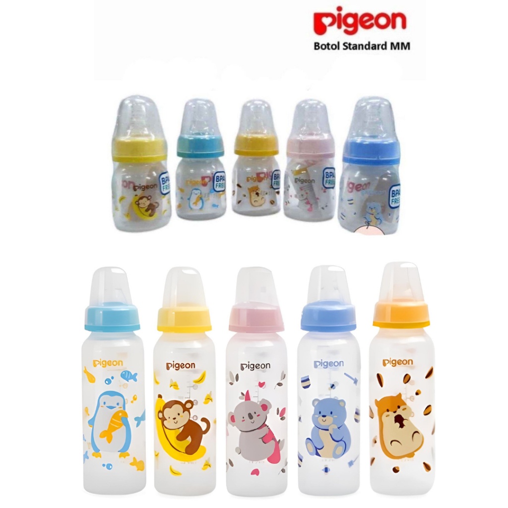 Pigeon Baby Bottle Dot Ulir - PP RP STD MM Dot Ulir 120ml - Botol Susu Bayi