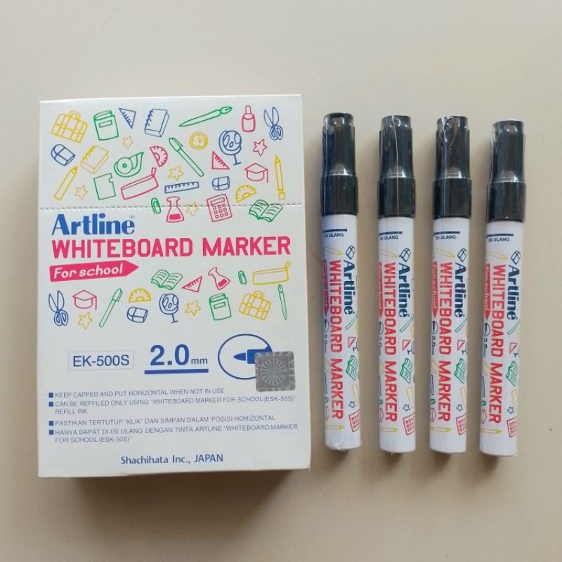 

Spidol Artline Ek-500S Whiteboard ( Pak ) [ Original ]