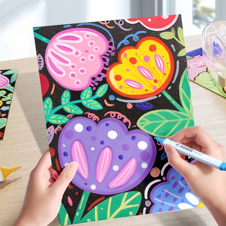 

Enmy 60 Warna Sketsa Spidol Umum General Marker Set Graphic Art Maker Pen Color Spidol Warna