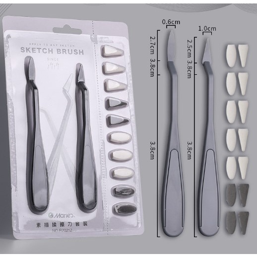 

Maries Sketch Eraser Brush Painting Knife Pensil Blending