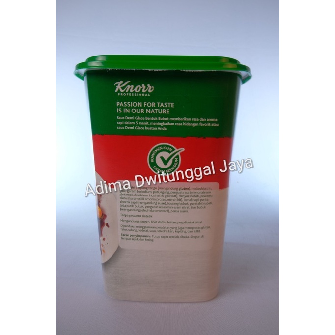 

Saus Demi Glace 1kg Knorr / Knorr Tub Demi Glace/ Bumbu Penyedap/Saus