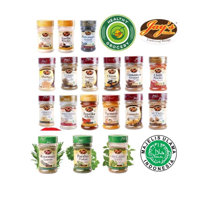 

Jays / Jay's bumbu dapur all varian Bawang Black