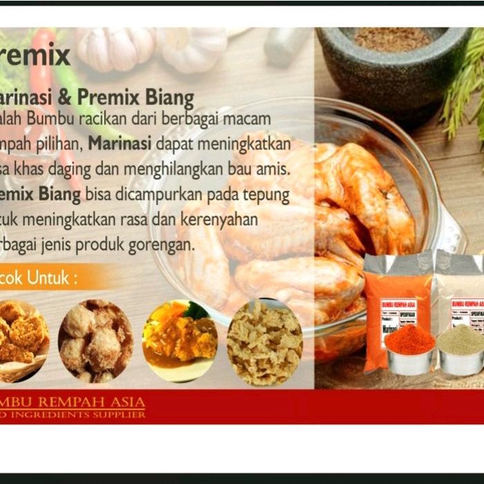 

Bumbu Marinasi Ayam Fried Chicken Crispy Premium 1kg