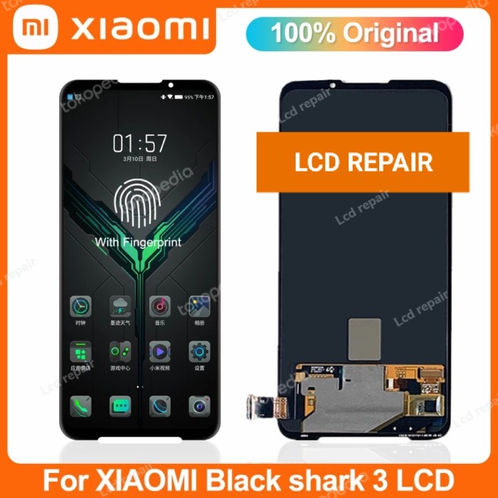 Lcd Xiaomi Black Shark 3 Original Rerufbish New