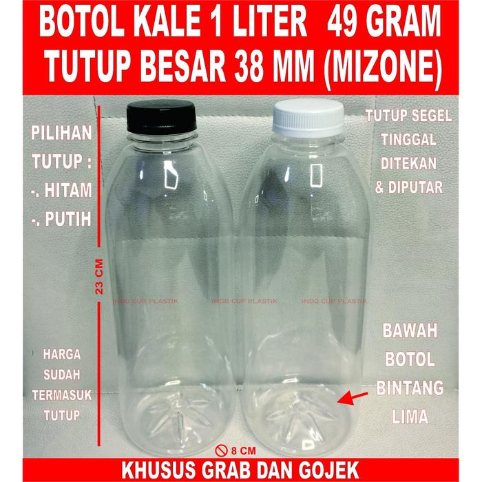 (Expert) Botol Kale 1 Liter - Botol Plastik 1 Liter - Botol 1 Liter